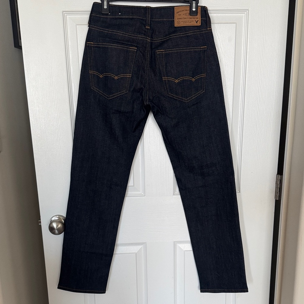 American Eagle Outfitters Men's slim Straight Jeans 28x30 extreme flexes